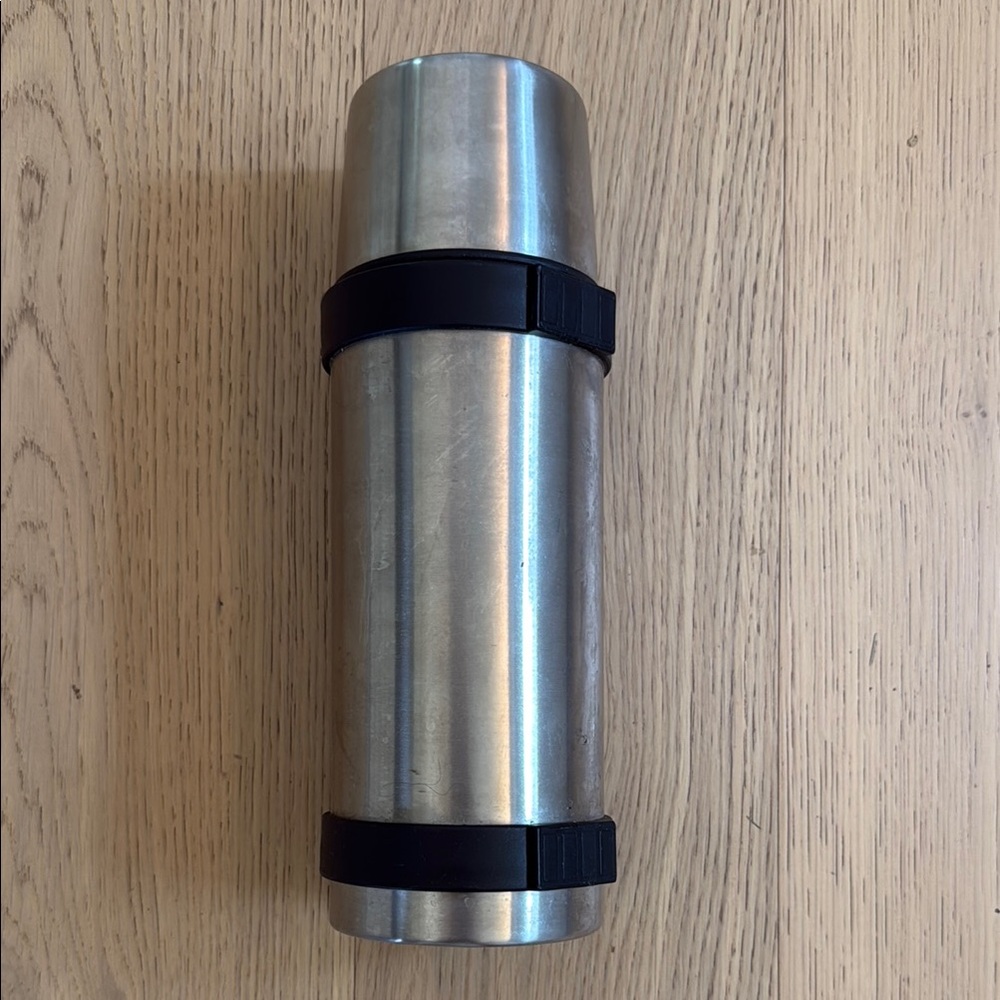 Thermos Silver Stainless Steel Travel Mug